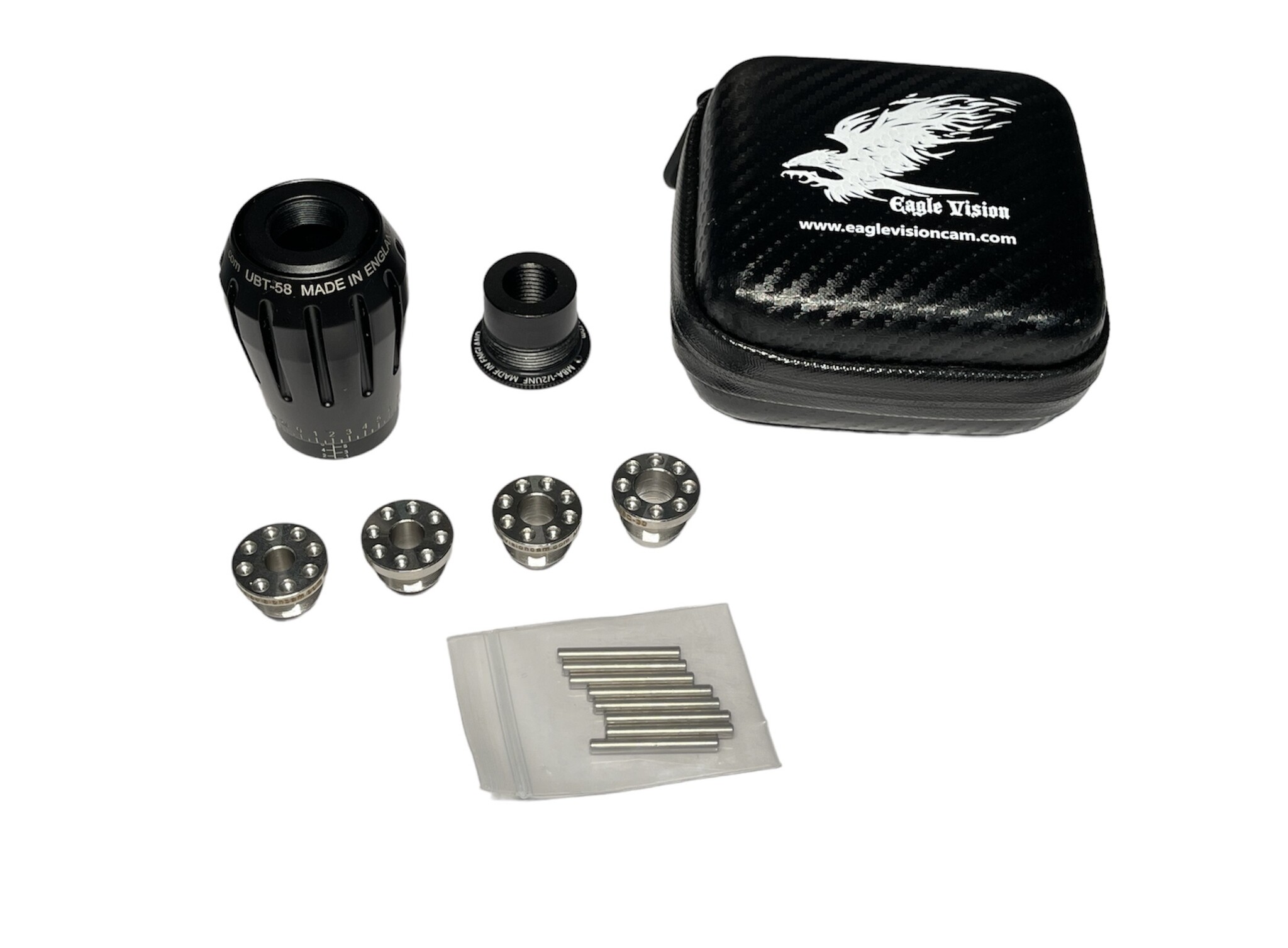 Eagle Vision Ensemble complet interchangeable de accordeur de course harmonique universel UBT-58