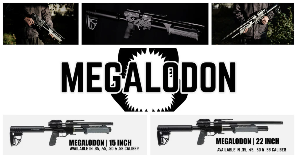 AEA Wiatrówka Megalodon 22 PCP z pompką