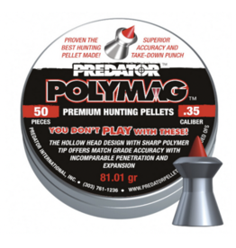 JSB Diabolos à grains Predator Polymag 81.01 9 mm / .35 - 5 x 50 pièces