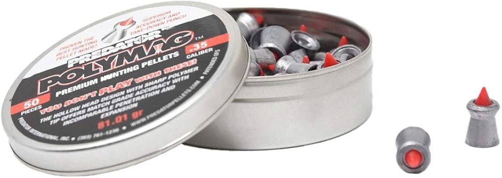 JSB Diabolos à grains Predator Polymag 81.01 9 mm / .35 - 5 x 50 pièces