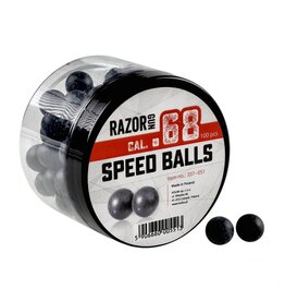 RazorGun Palline in gomma cal .68 per HDX/HDS/PS-300 - 100 pezzi