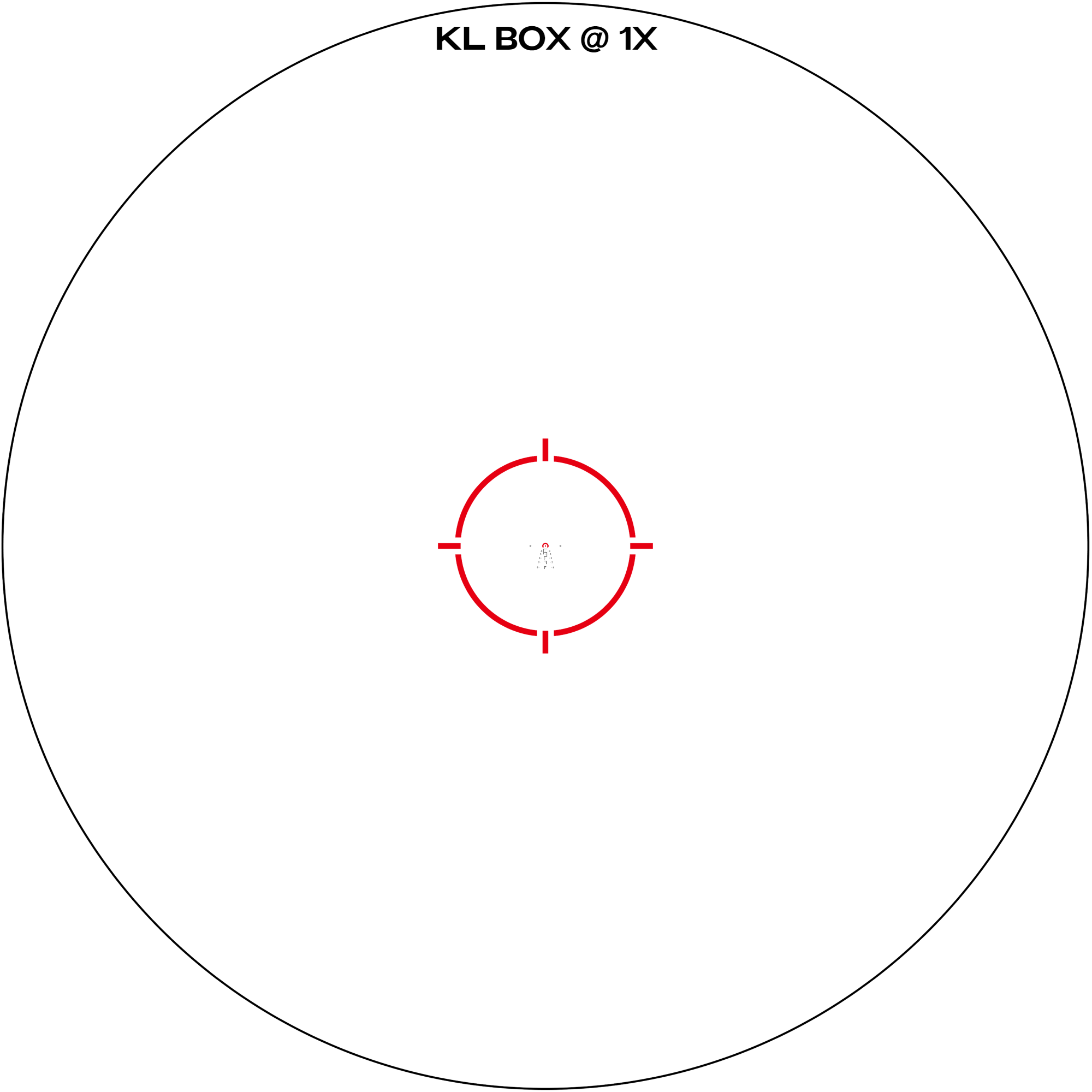 Arken Optics EP-8 1-8x28 FFP LPVO KLBOX Zielfernrohr