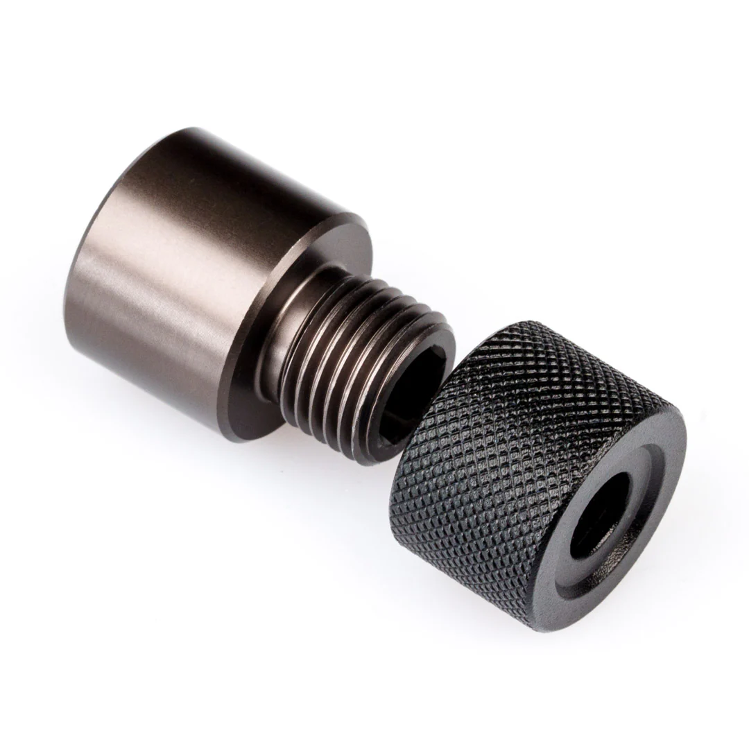 HD24 Huben GK1 silencer adapter with 1/2"-20 UNF thread