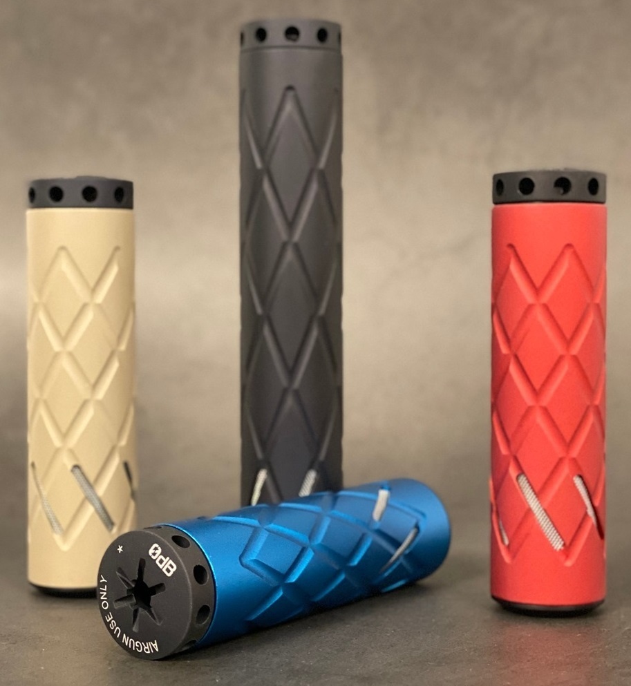 0dB Silencers Moderatore AirGun con compensatore di volata