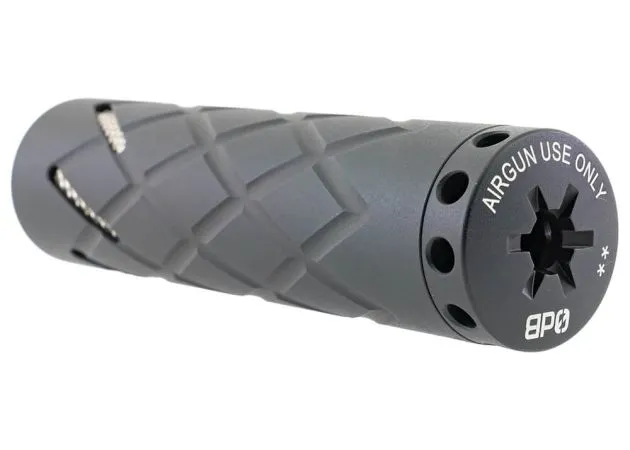 0dB Silencers AirGun Moderator with muzzle compensator