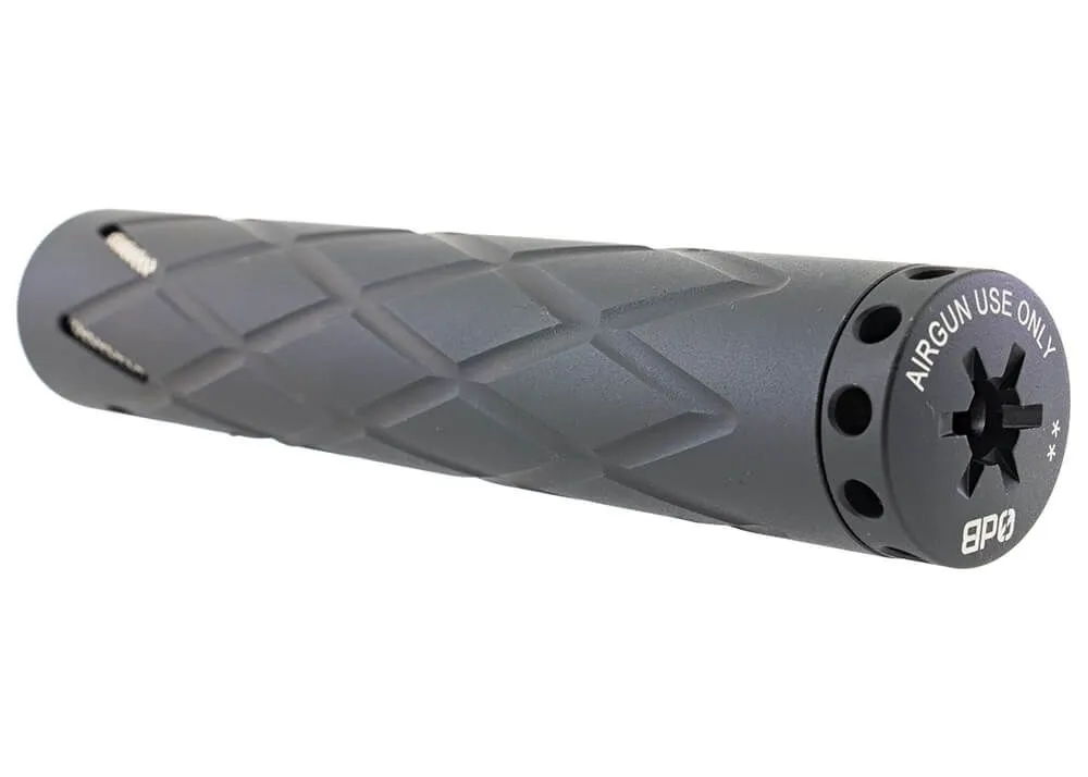 0dB Silencers AirGun Moderator with muzzle compensator