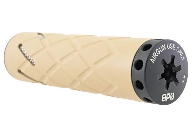 0dB Silencers AirGun Moderator with muzzle compensator