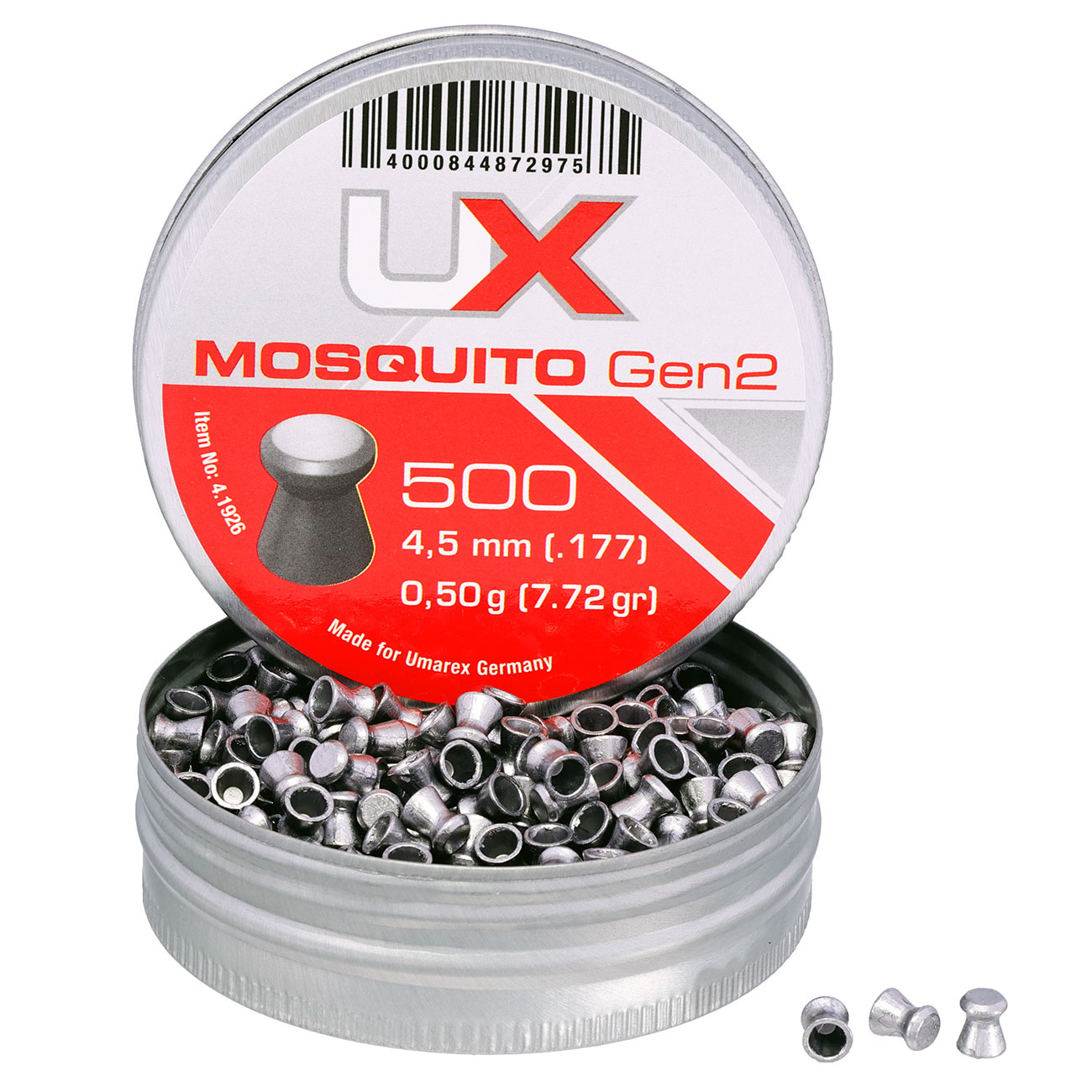 Umarex Diabolos Mosquito Gen2 a testa piatta - confezione da 5