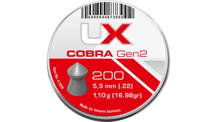Umarex Diabolos Cobra Gen2 a testa appuntita - Confezione da 5