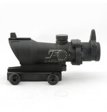 JJ Airsoft  4x32 ACOG rifle scope red or green illuminated