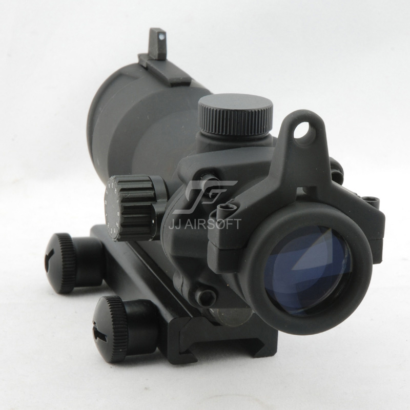 JJ Airsoft  4x32 ACOG rifle scope red or green illuminated