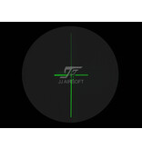 JJ Airsoft  4x32 ACOG rifle scope red or green illuminated