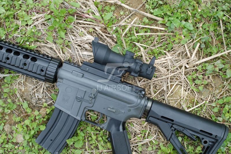 JJ Airsoft 4x32 ACOG Tactical Riflescope - BK