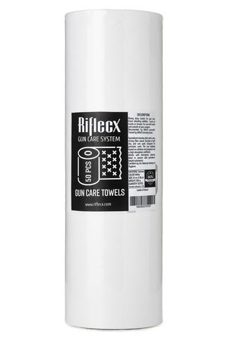 RifleCX Toalhas para cuidados com armas - Rolo de 50 folhas