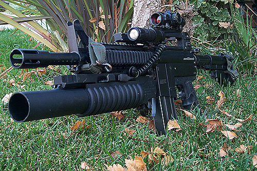 Classic Army Lanciagranate M203 lungo - BK