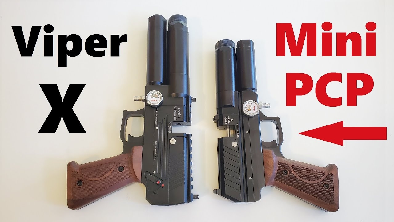 Evanix Pistola de aire semiautomática Viper-X PCP