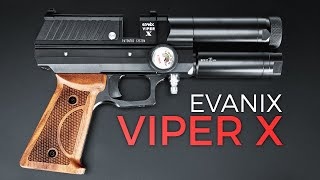Evanix Pistola de aire semiautomática Viper-X PCP