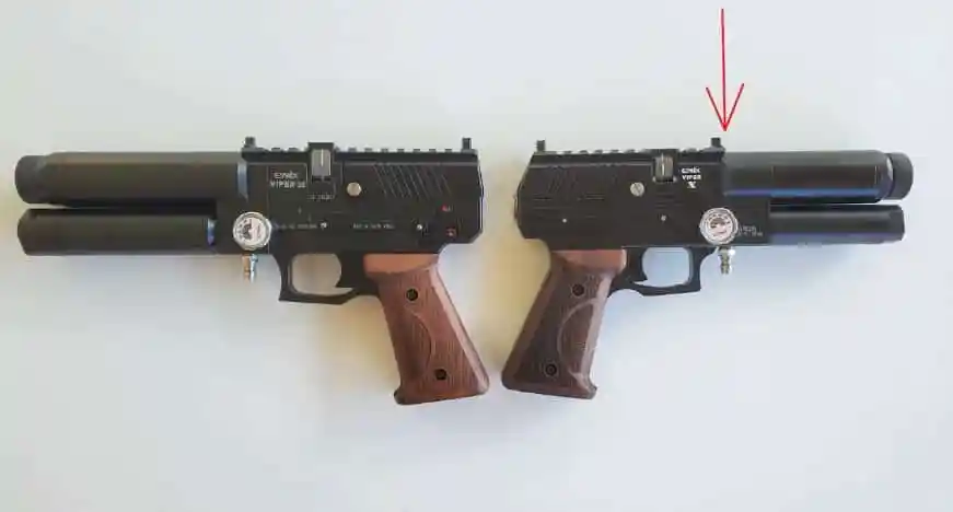 Evanix Pistola de aire semiautomática Viper-X PCP