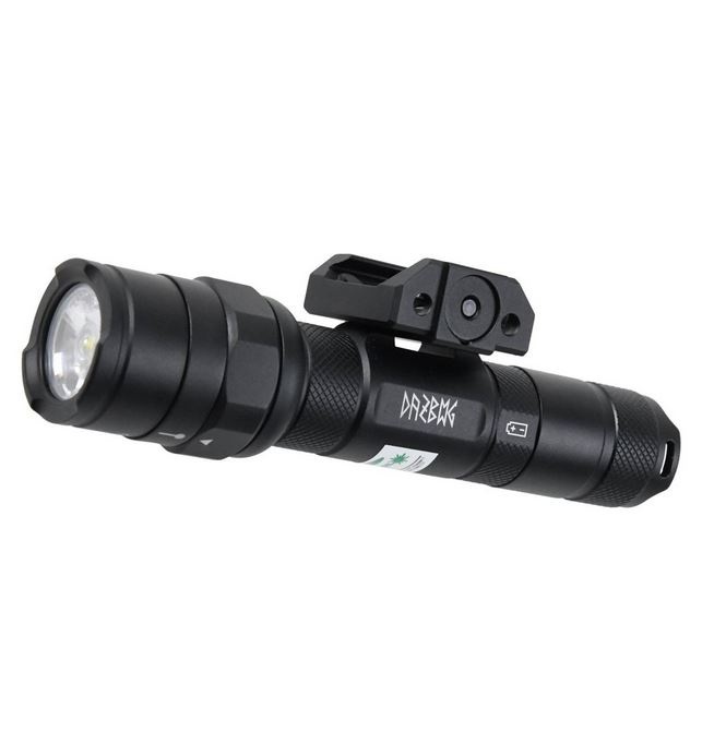 ACM Tactical Latarka taktyczna Dazbog RT01 z zielonym laserem - 650 lumenów