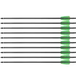 EK-Archery Strzały węglowe 15" do whipshota - 6 sztuk