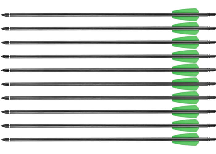 EK-Archery Strzały węglowe 15" do whipshota - 6 sztuk