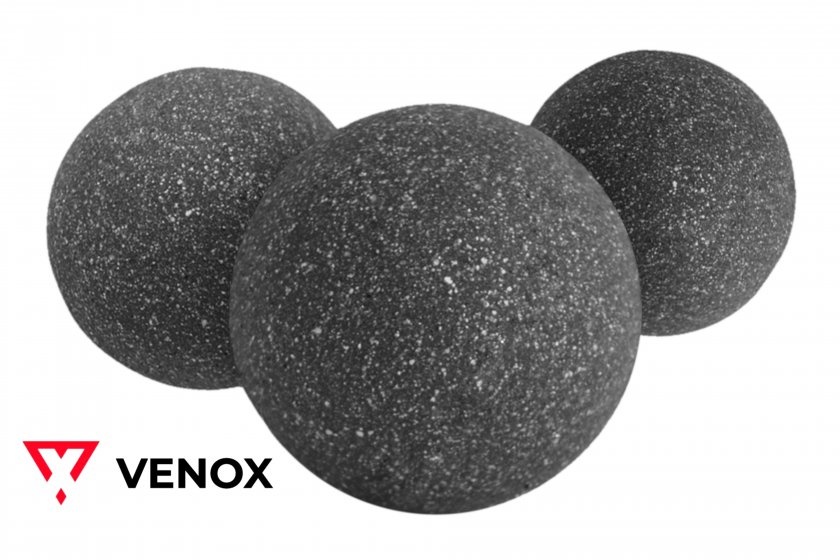 Venox 2,75g de bolas de borracha com recheio de ferro cal.