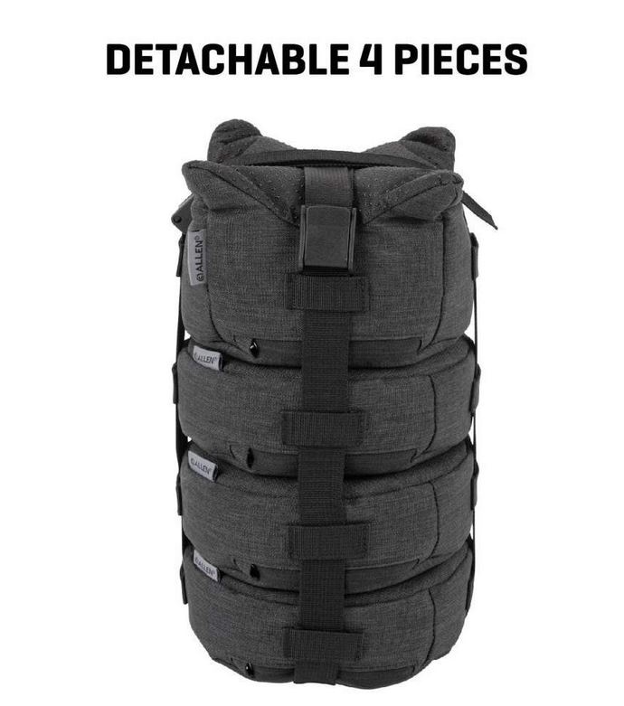Allen Rifle Rest Eliminator Stacker Shooting Bag - 4 pieces