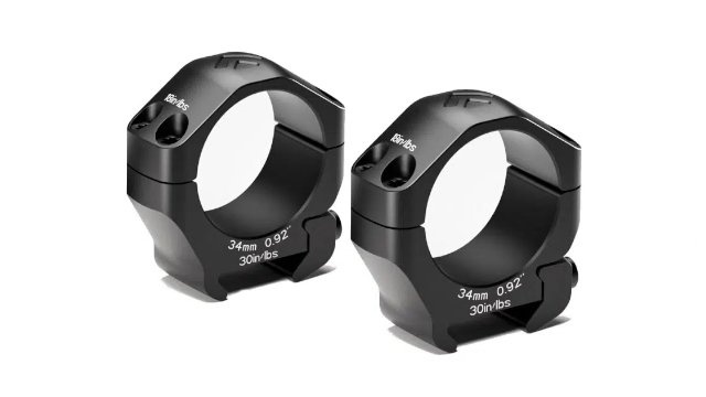 Arken Optics Halo 34 mm Montageringe Halo Weaver/Picatinny