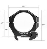 Arken Optics Pierścienie montażowe Halo 34 mm Halo Weaver/Picatinny