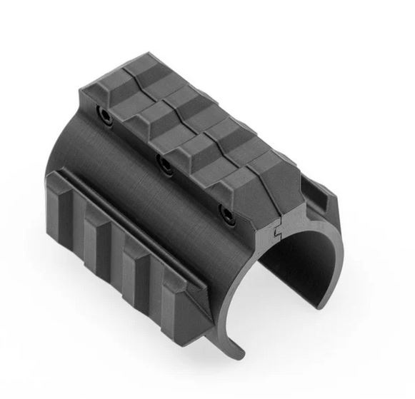 HD24 Huben GK1 Mount with 3 Picatinny rails