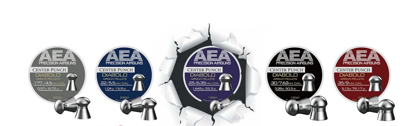 AEA Granulés pour pistolet à air comprimé Center Punch - Paquet de 5