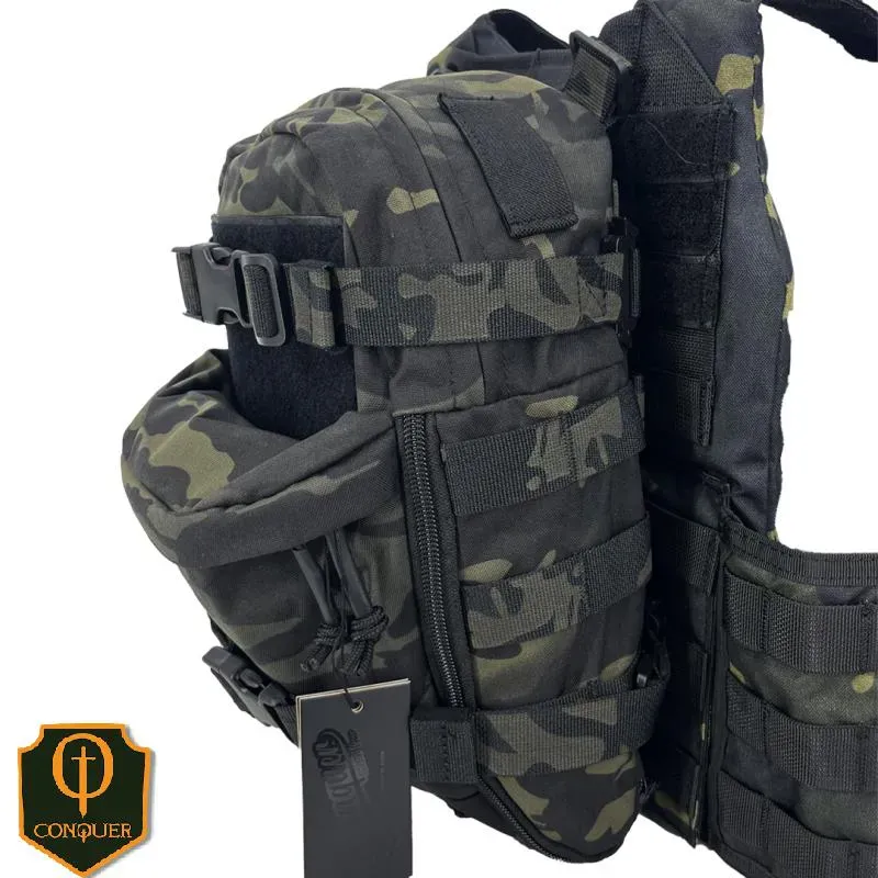 CONQUER Tactical Plecak MOLLE do kamizelek taktycznych
