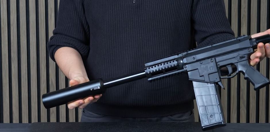 HD24 Silenciador para X-68 | TC 68 | TX68 | FSC | M17 - Cal. 68