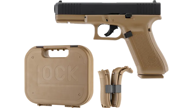 Umarex GLOCK 17 Gen 5 T4E RAM Cal. 43 Juego completo - Coyote
