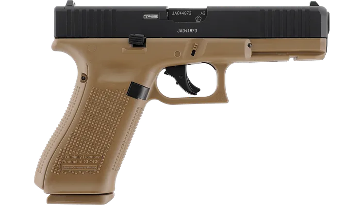 Umarex GLOCK 17 Gen 5 T4E RAM Cal. 43 Set completo - Coyote