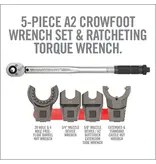 Real Avid AR15 Master-Fit Crowfoot Wrench Set - 5 pieces
