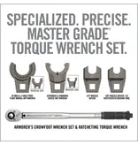 Real Avid AR15 Master-Fit Crowfoot Wrench Set - 5 pieces