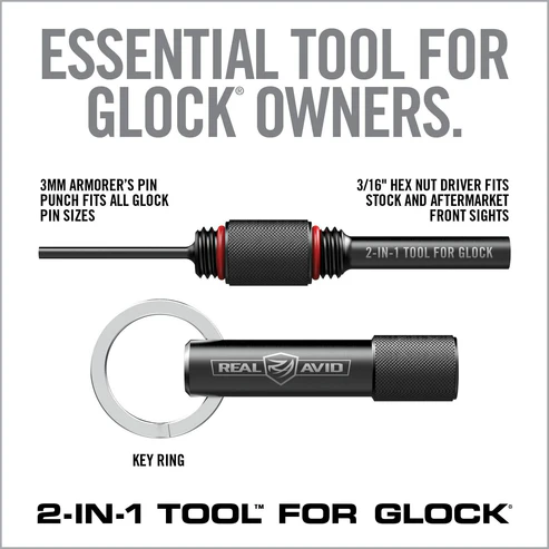 Real Avid 2 in 1 Glock Tool