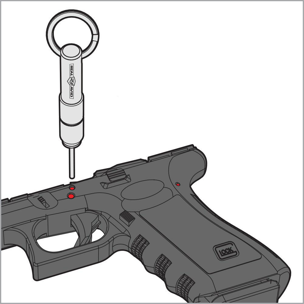 Real Avid 2 in 1 Glock Tool