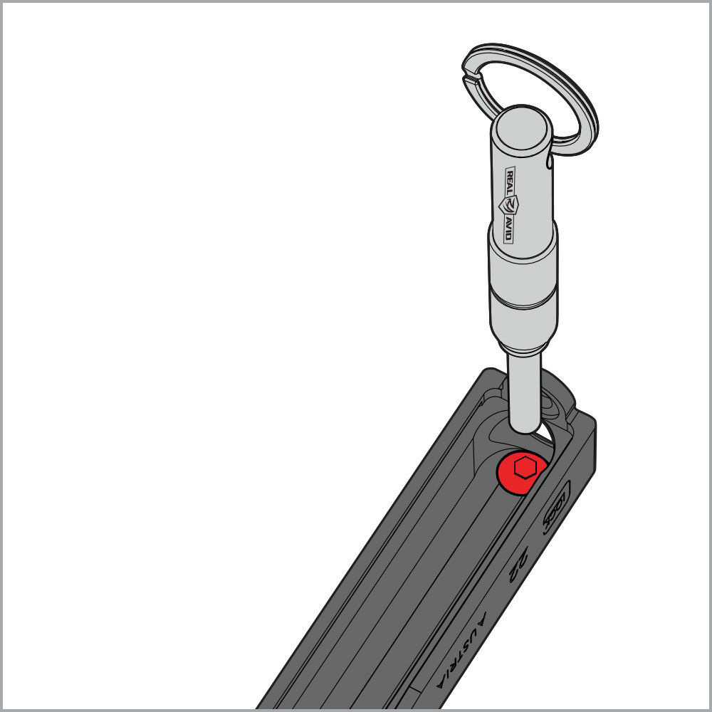 Real Avid 2 in 1 Glock Tool