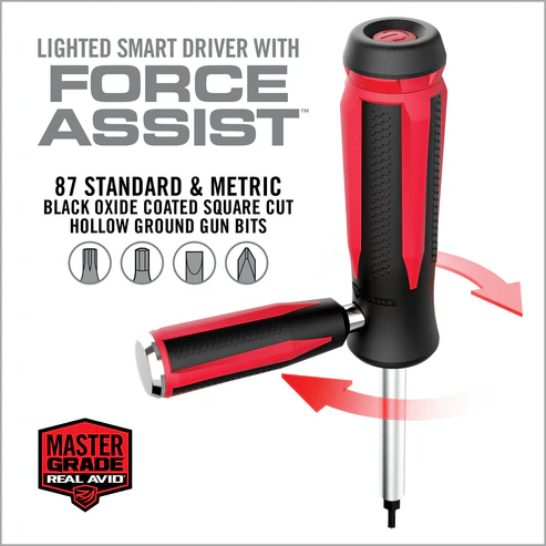 Real Avid Smart Drive 90 LED Bit Screwdriver