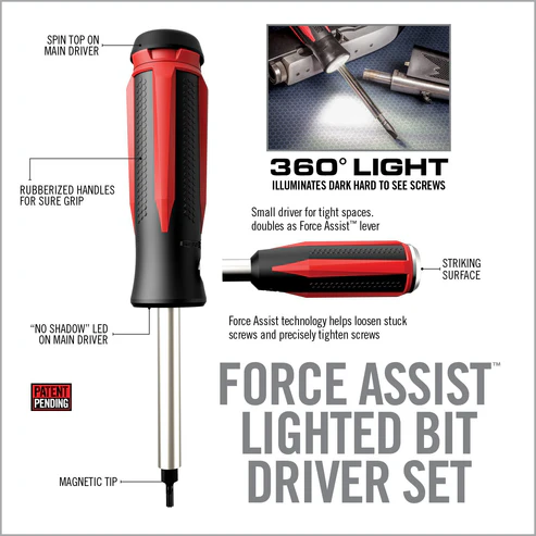 Real Avid Cacciavite a punta Smart Drive 90 LED