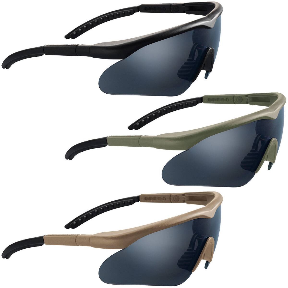 Swiss Eye Óculos de segurança Raptor com 3 lentes de reposição