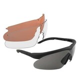 Swiss Eye Óculos de segurança Raptor com 3 lentes de reposição