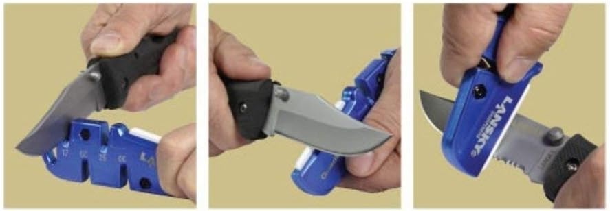 Lansky Afilador de cuchillos QuadSharp 4 en 1