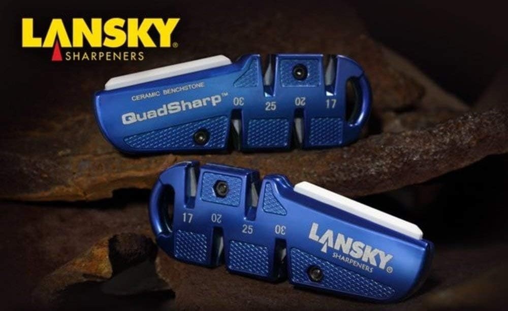 Lansky Afilador de cuchillos QuadSharp 4 en 1