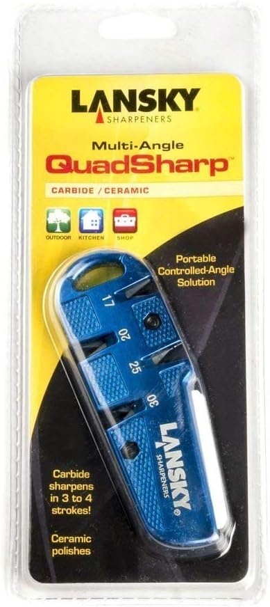 Lansky Afilador de cuchillos QuadSharp 4 en 1