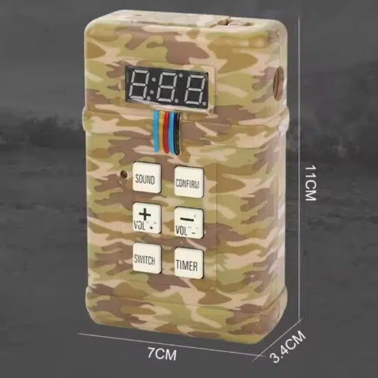 MCS Bomba falsa com contagem regressiva e simulação C4