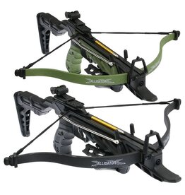 ManKung X-Bow Alligator II pistol crossbow with shoulder stock