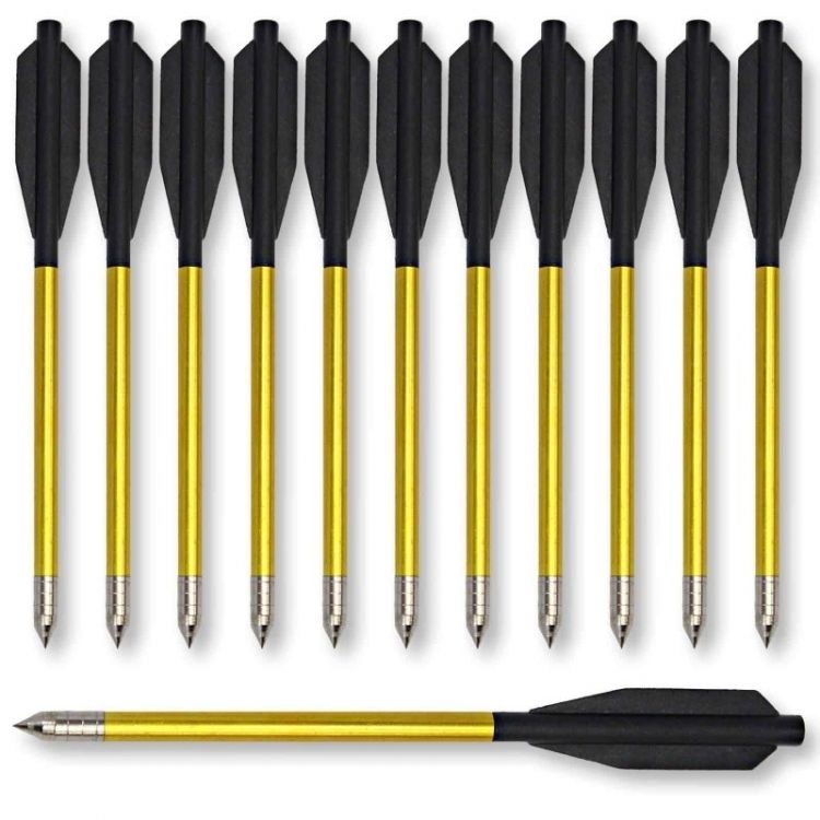 ManKung Śruby X-Bow aluminiowe 6" - 12 sztuk - kopia